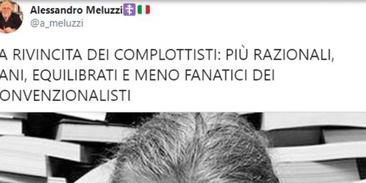 Complottisti, teorie e studi (Foto Twitter)