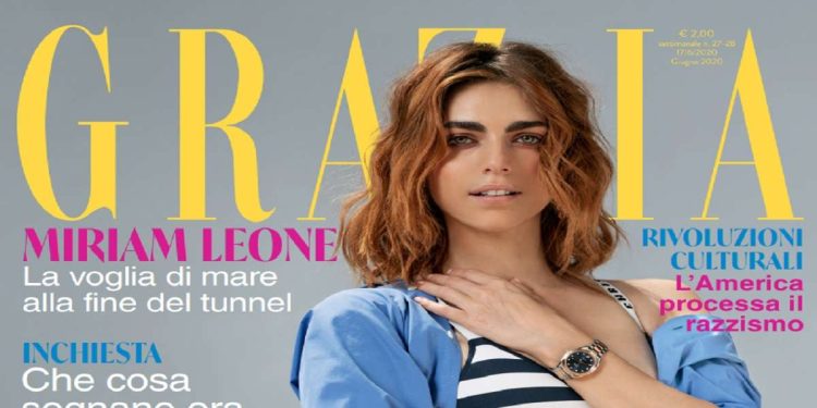 Miriam Leone copertina Grazia