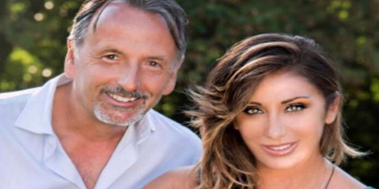 Sabrina Salerno e il marito Enrico Monti