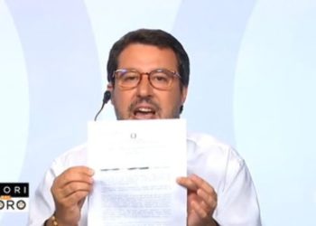 Salvini a Fuori dal coro (Rete 4)