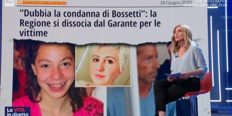 Massimo Bossetti, Vita in diretta