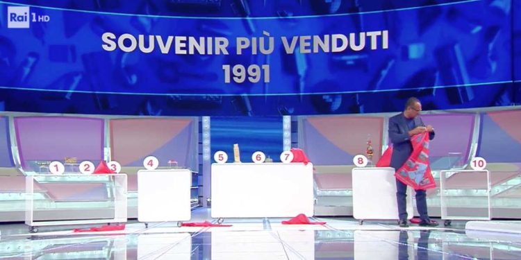 Quali sono i souvenir più venduti del 1991?