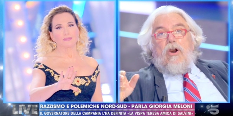 Alessandro Meluzzi e Barbara D'Urso