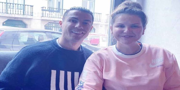 Cristiano Ronaldo e la sorella Katia - Foto Instagram