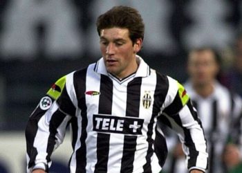 Fabian O'Neill con la maglia della Juventus (Foto LaPresse)