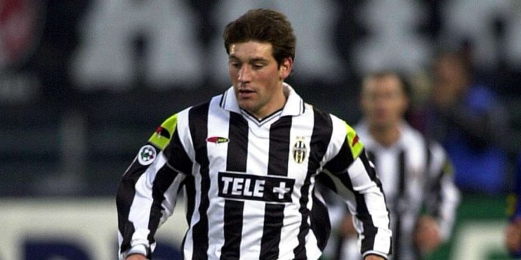 Fabian O'Neill con la maglia della Juventus (Foto LaPresse)