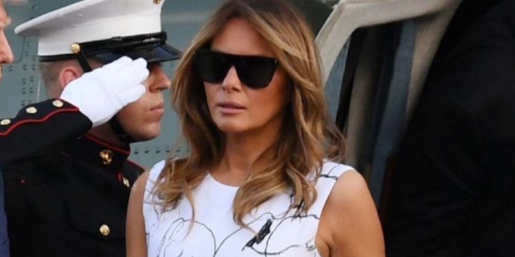 Melania Trump, foto Twitter