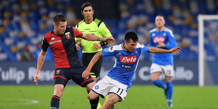 Pronostico Napoli Genoa  (Foto LaPresse)