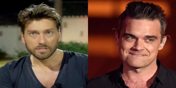 Simone Garato denuncia Robbie williams