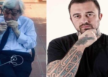 Vittorio Sgarbi e Chef rubio - Foto Instagran