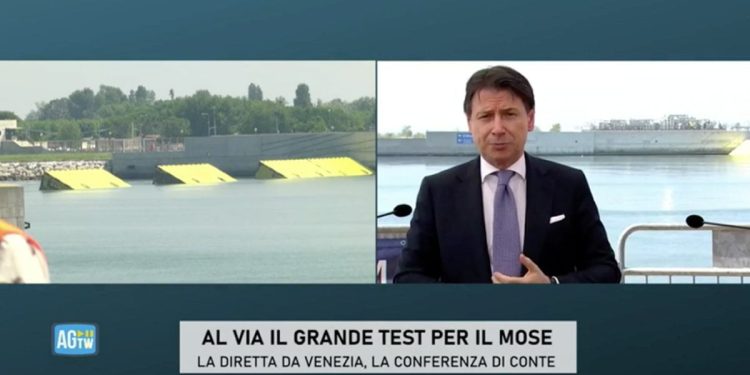 Mose, Conte al primo test generale