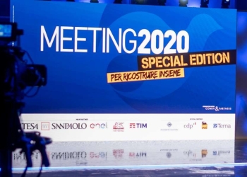 Durante la presentazione del Meeting 2020 (Foto R. Masi)