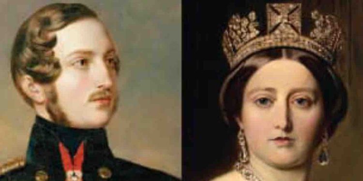 La regina Vittoria e Albert