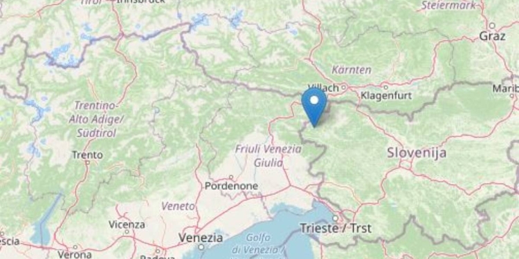 Terremoto lungo il confine Italia-Slovena (Ingv)