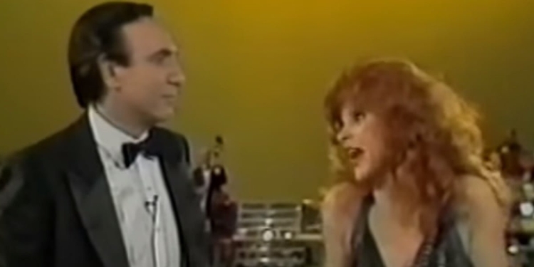 Pippo Baudo e Milva, foto da Youtube