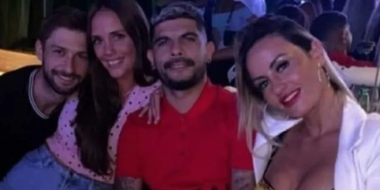 Banega in discoteca (Instagram)