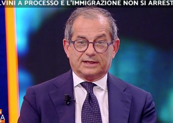 Giovanni Tria, ex ministro Economia a Stasera Italia