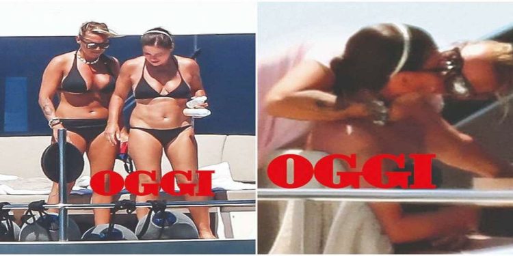 Francesca Pascale e Paola Turci paparazzate da "Oggi"