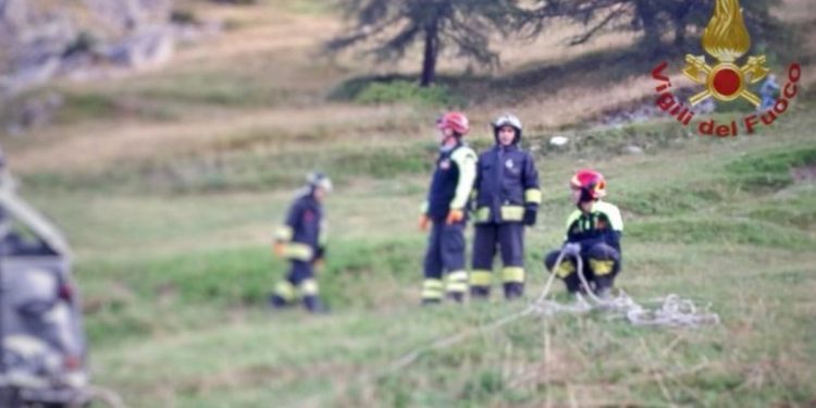 Incidente a Castelmagno, Cuneo