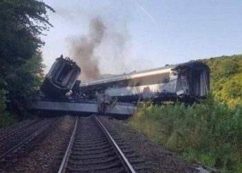 incidente treno in Scozia