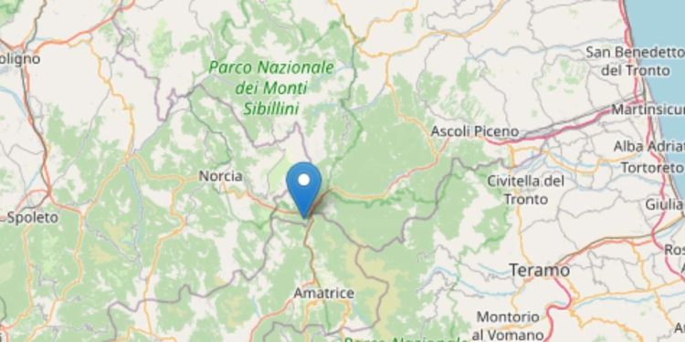 Terremoto ad Accumoli (foto Ingv)