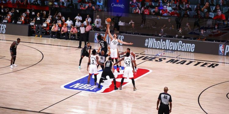 Toronto Brooklyn, playoff NBA 2020: si gioca gara-2 del 1° turno (Foto LaPresse)