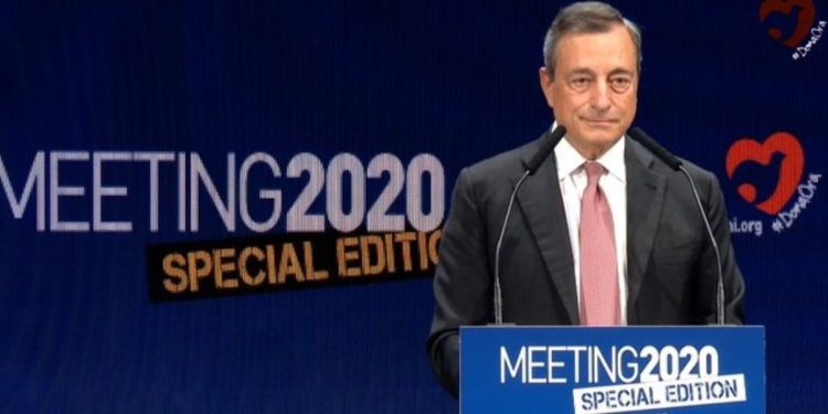 Mario Draghi al Meeting