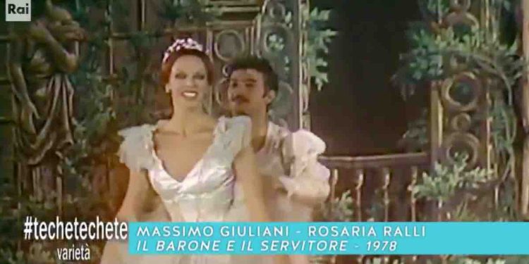 Massimo Giuliani e Rosaria Ralli