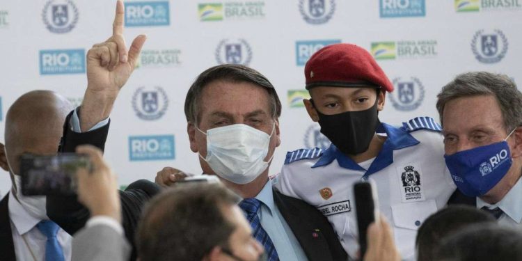 Il presidente del Brasile, Jair Bolsonaro (LaPresse)