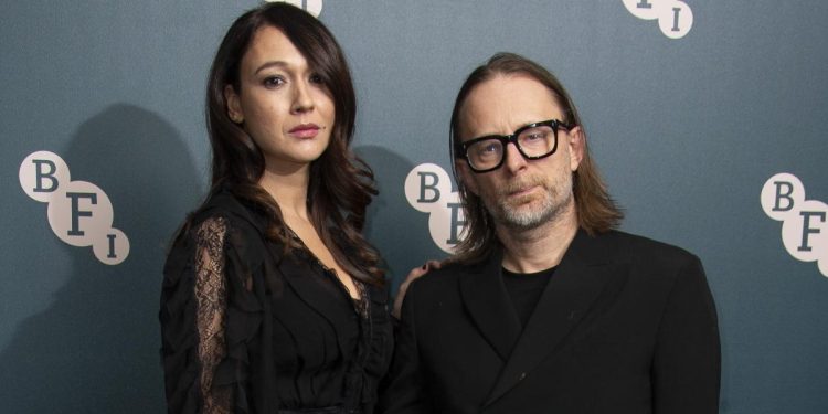 Daja Roncione e Thom Yorke (Foto: LaPresse)