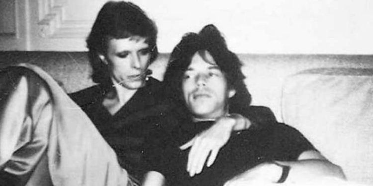 David Bowie e Mick Jagger