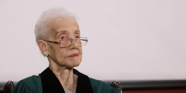 Katherine Johnson, foto da Youtube