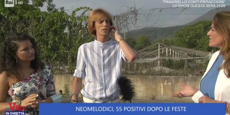 Nino Esposito a La Vita in Diretta