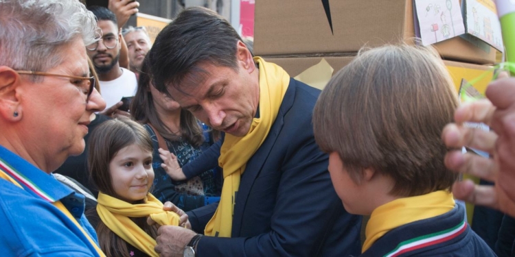 Conte e il figlio