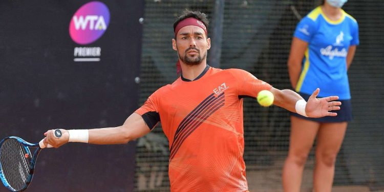 Diretta Atp Madrid 2021: esordio per Fabio Fognini (Foto LaPresse)