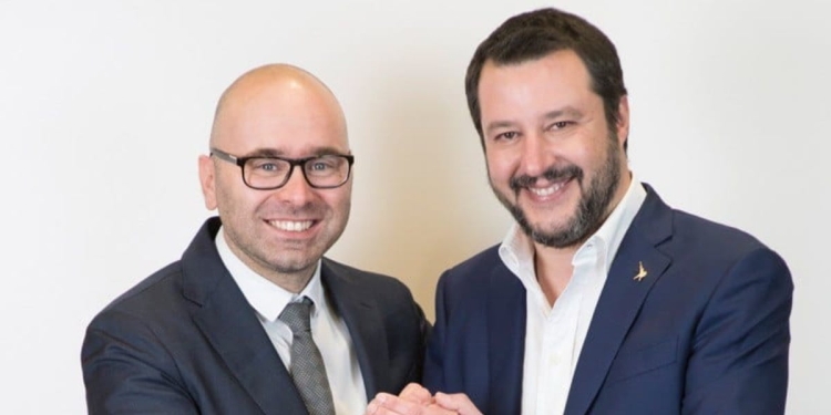 Salvini e Centemero