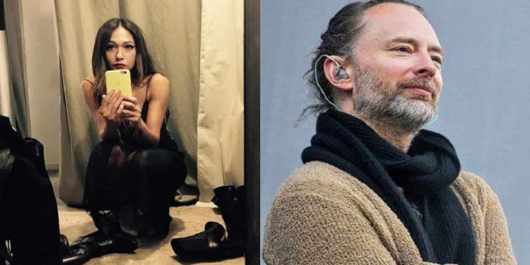 Thom Yorke e Dayane Roncione - Foto Instagram