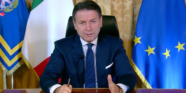 Giuseppe Conte, intervento al Festival dell'Economia 2020 di Trento