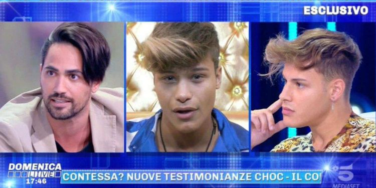 Denis Dosio, busta choc a Domenica Live