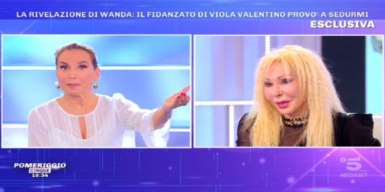 Wanda Fisher a Pomeriggio 5