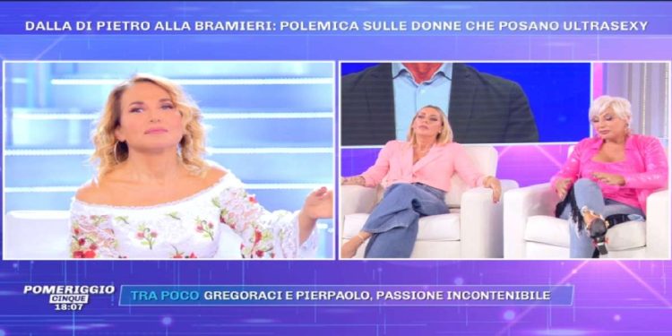 Lucia Bramieri a Pomeriggio 5