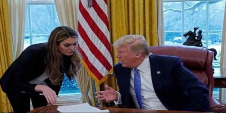 Hope Hicks, collaboratrice Donald Trump - Foto Instagram