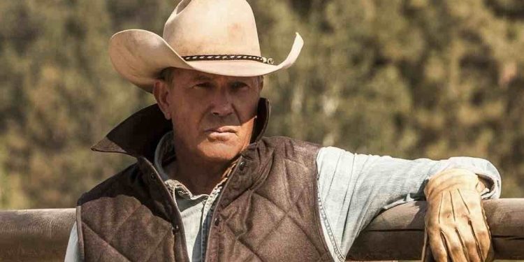 Kevin Costner, protagonista di Yellowstone