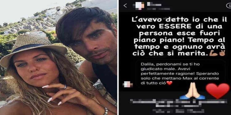 Dalila Mucedero e il post su Instagram