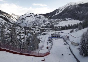 La pista di La Thuile (LaPresse)