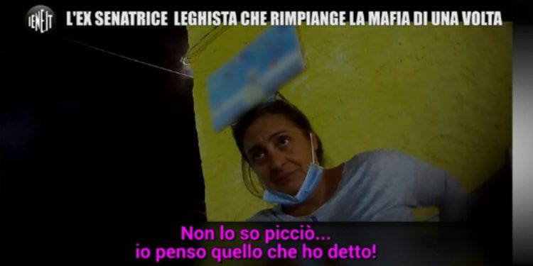 Angela Maraventano, foto da Le Iene