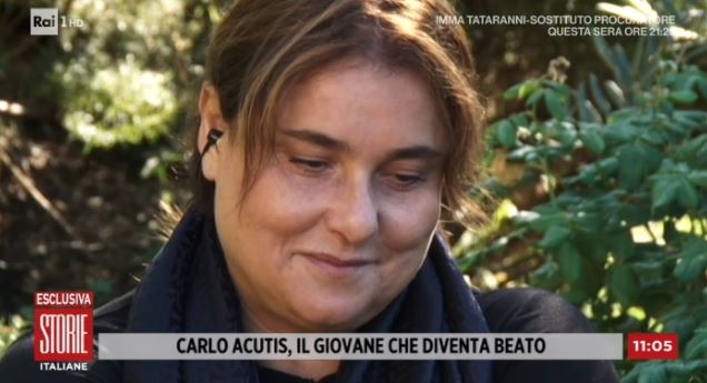 Carlo Acutis verso la beatificazione (la mamma Antonia Salzano a Storie Italiane)