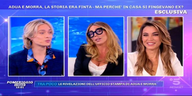 Guendalina Canessa a Pomeriggio 5 parla di Massimiliano Morra