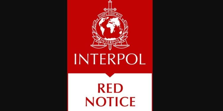 Il logo della Interpol