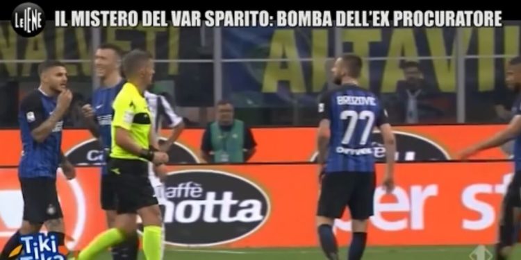 Orsato, il caso del file Var sparito in Inter-Juve del 2018 (foto Le Iene)